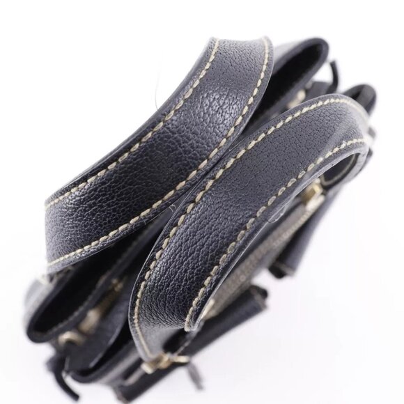 BVLGARI Maxi Rettale Handbag 2WAYShoulder black leather Women - Picture 11 of 12